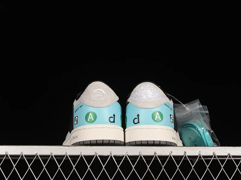 All categories Air Jordan Jordan series basketball shoes Air Jordan 1 Low Travis Scott x Nk Air Jordan 1 Low OG SP "JACKBOYS" AJ1 Joe 1TS joint BMW M3 water blue brown black barb DM7866-009